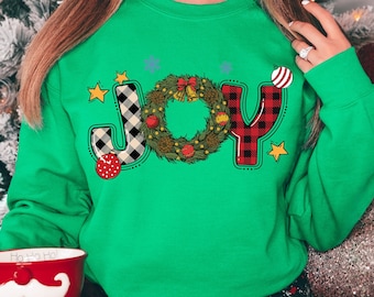 Joy Sweatshirt, Christmas Joy Shirt, Joy Shirt, Christmas Sweatshirt, Joy To The World Shirt, Joyful Shirt, Merry Christmas Shirt,