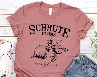 Schrute Farms Shirt, The Office Shirt, Dwight T-shirt, Schrute Farms Bed and Breakfast T-shirt, Schrute farms bed and breakfast t-shirt