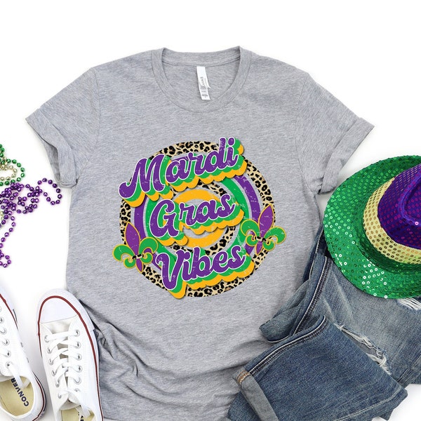 Mardi Gras Vibes Shirt, Mardi Gras Tee, Happy Mardi Gras Shirt, Mardi Gras Shirt, Funny Mardi Gras Festival, Mardi Grass Carnaval,