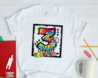 Hello Third Grade Shirt, Hello School Shirt, Third Grade Teacher Shirt, Gift for Teachers, Teacher Shirt, Back to School Shirt, 3rd Grade
