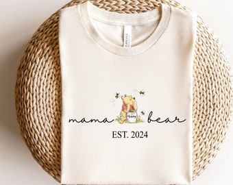 Mama Bear Shirt, Funny Mama Shirt, Winnie The Pooh Shirt, Cute Mama Shirt, Mama Sweatshirt, Mothers Day Sweatshirt, Gift For Mothers Day