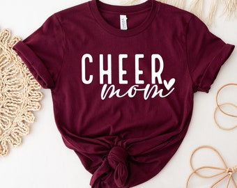 Cheer Mom Shirt, Mama Heart Shirt, New Mom Shirt, Mom To Be Shirt, Mom Life Shirt, Mothers Day Shirt, Happy Mothers Day, Gift For Mom