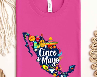 Cinco De Mayo Shirt, Carnival Tshirt, Cinco De Mayo Parade Sweatshirt, Matching Cinco De Mayo Tshirt, Mexican Day Party Outfit