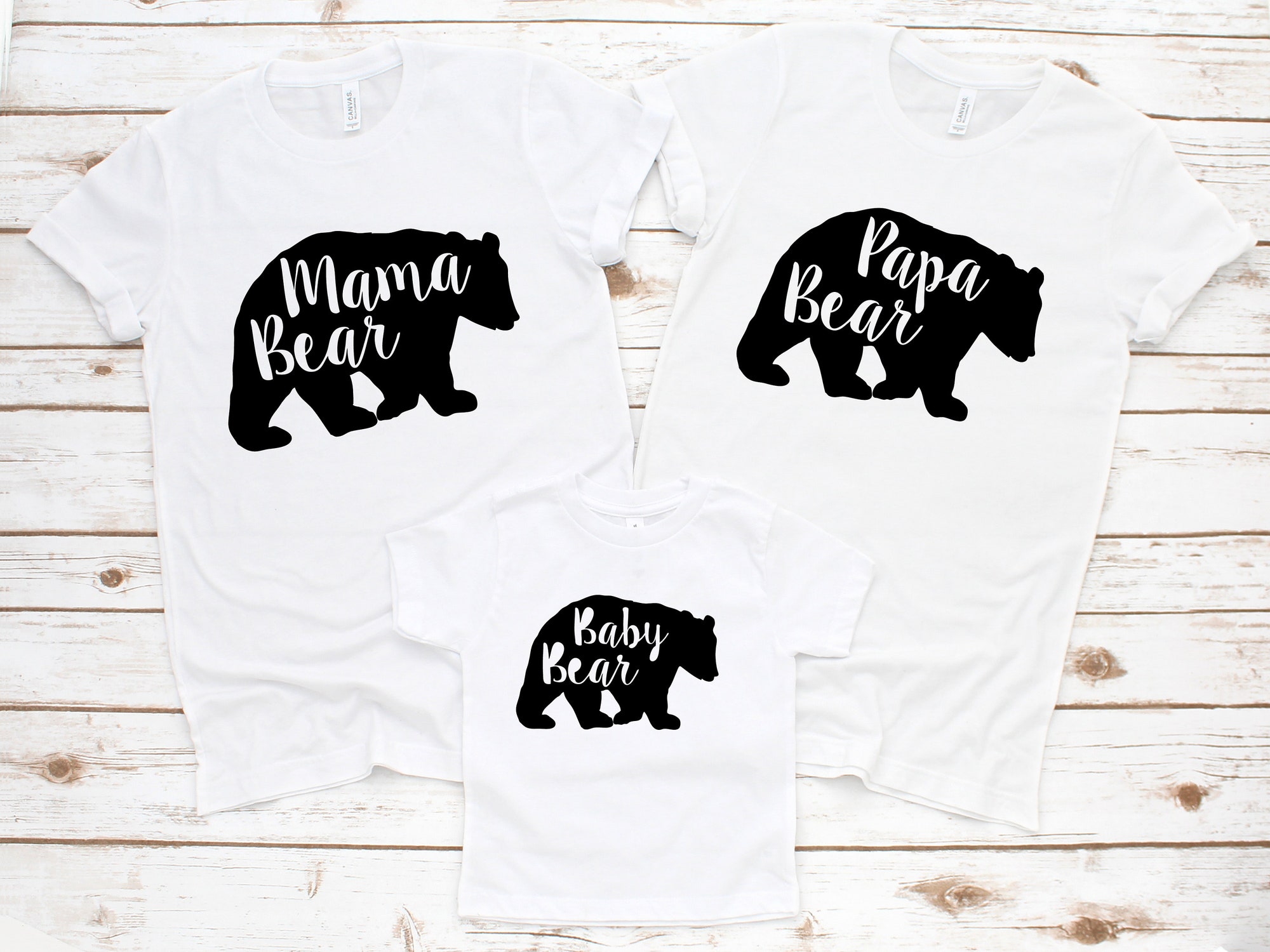 Discover Familien Matching Bear T-Shirt