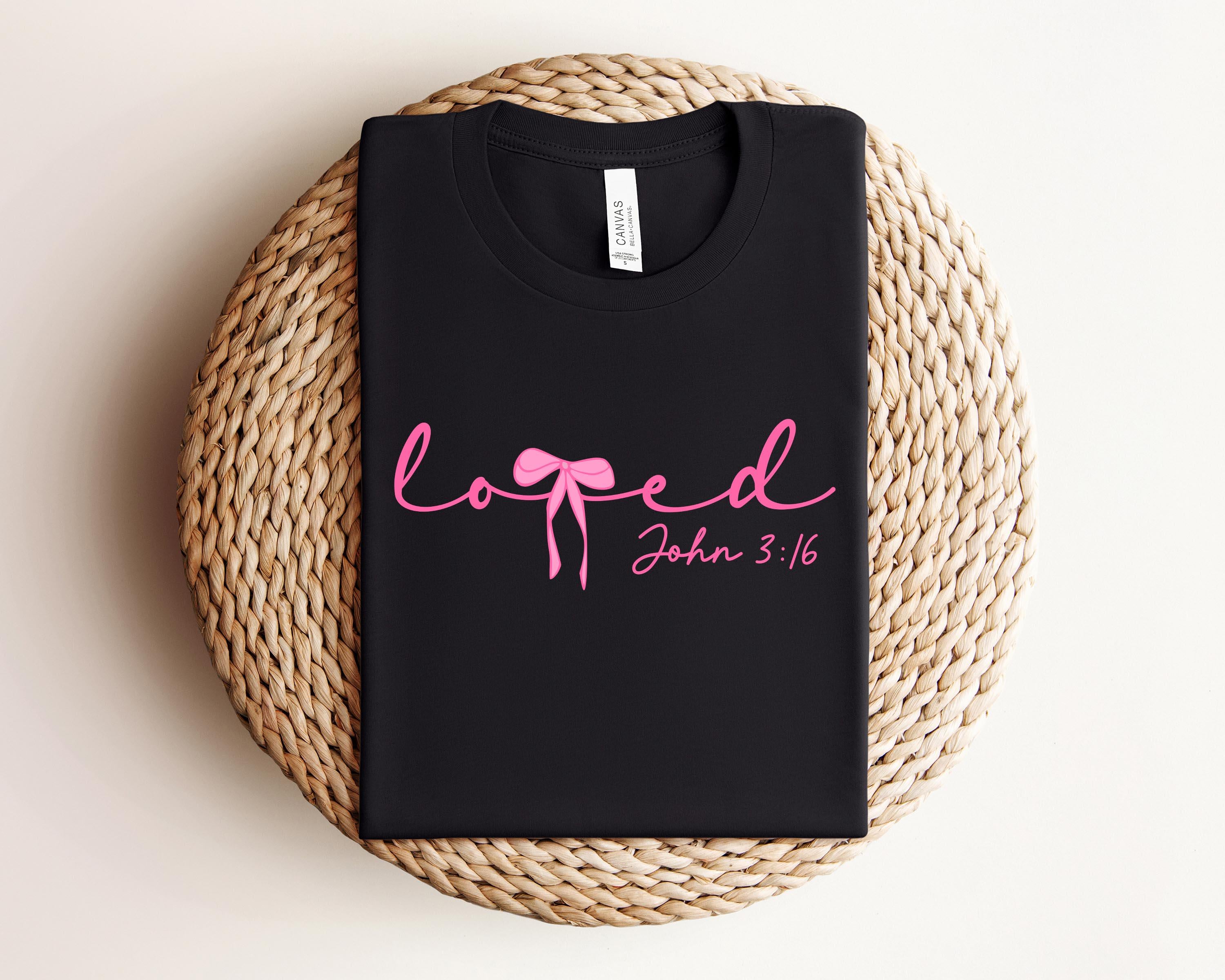 Love Like Jesus Sweatshirt, Jesus Is My Valentine Shirt, I&#39;m Loved John 3:16 Shirt, Valentines Day Shirt, Religious Valentine Day Shirt