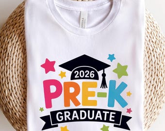 Pre-K Graduate 2026 Shirt, Preschool Graduation Sweatshirt, Pre K Graduation Shirt, Kindergarten Graduate Shirt, Kids Graduation Tee