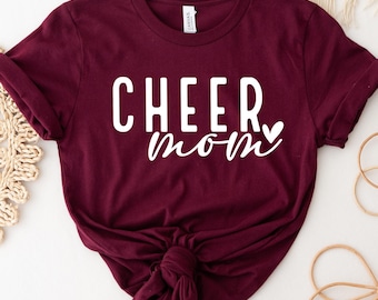 Cheer Mom Shirt, Mama Heart Shirt, New Mom Shirt, Mom To Be Shirt, Mom Life Shirt, Mothers Day Shirt, Happy Mothers Day, Gift For Mom