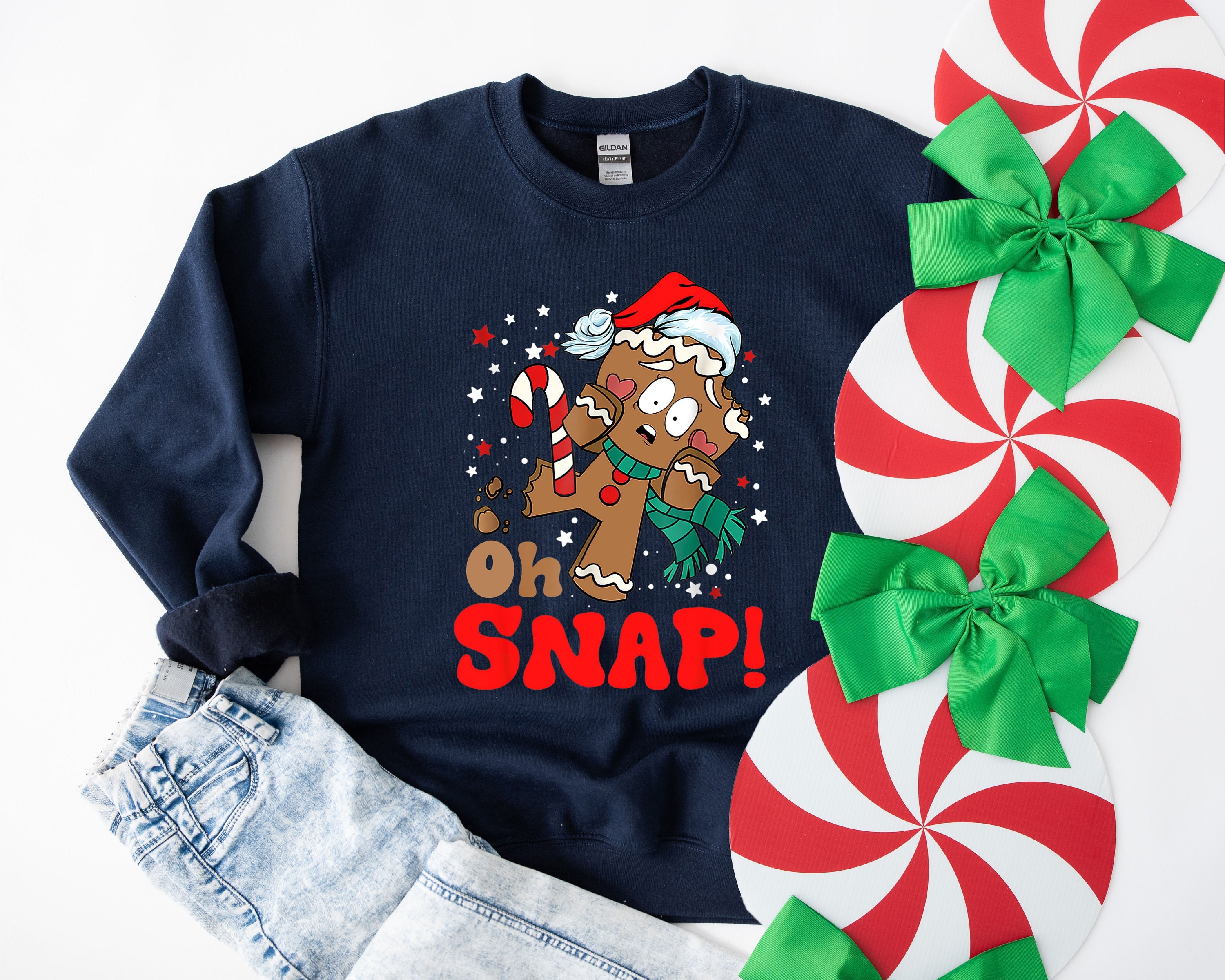 Discover Oh Snap Sweatshirt, Oh Snap Christmas Sweatshirt