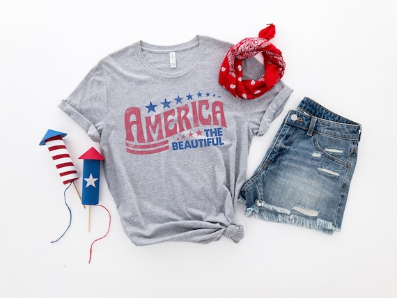 America The Beautiful Shirt, Freedom Shirt, America Shirt, American Flag Shirt, The USA Flag Shirt, 4th Of July Shirt,Independence Day Shirt