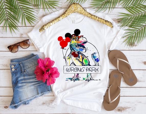 Wrong Park Shirt Disney Shirt Disney Wrong Park Shirt Mickey