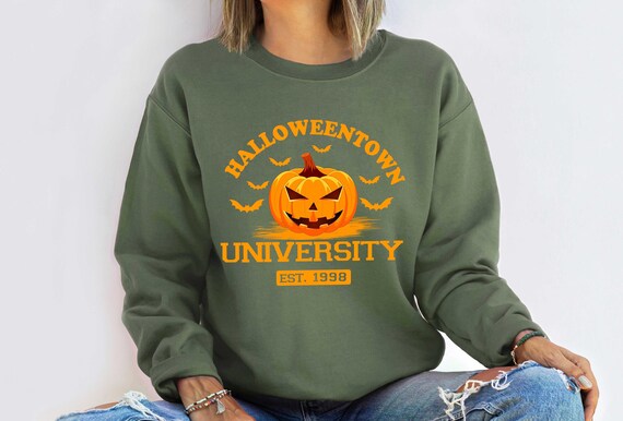 Halloweentown University Shirt, Halloween Shirt, Halloweentown Shirt, Woman Tee For Halloween, Halloween Sweatshirt, Halloween Pumpkin Shirt