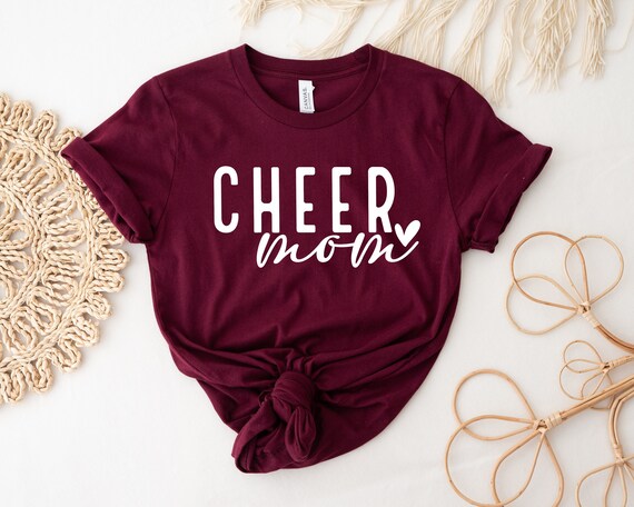 Cheer Mom Shirt, Mama Heart Shirt, New Mom Shirt, Mom To Be Shirt, Mom Life Shirt, Mothers Day Shirt, Happy Mothers Day, Gift For Mom
