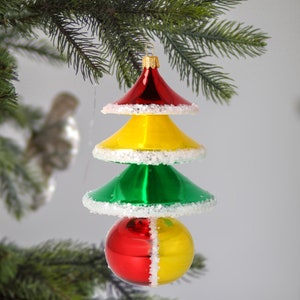 Eleganter Christbaumschmuck aus Glas