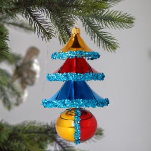 Eleganter Christbaumschmuck aus Glas