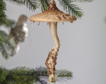 Big Glass Kite Mushroom Glass Kite Fungus Mushroom clip ornament Handmade Mushroom clip ornament Holiday decoration 2024-189