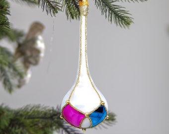 Glas Icicle Drop Handgemaakt Circus gratis geblazen ornament