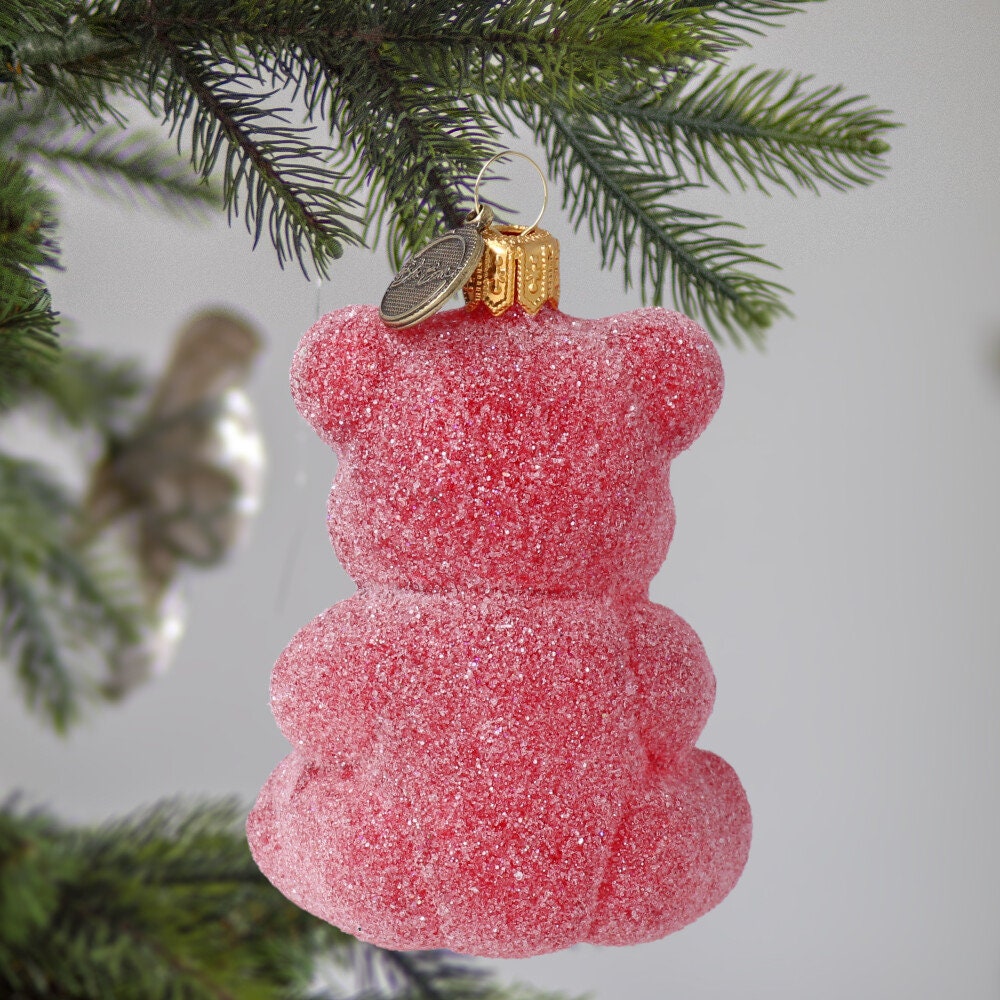 Holiday Home Novelty Gummy Bear Ornaments Christmas Décor, 6 pk