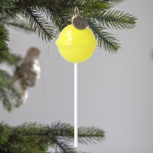 Glass Lollipop Glass Christmas Ornament Handmade decoration
