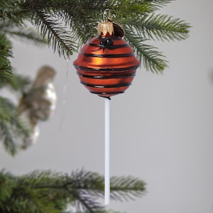 Glass Lollipop Glass Christmas Ornament Handmade decoration