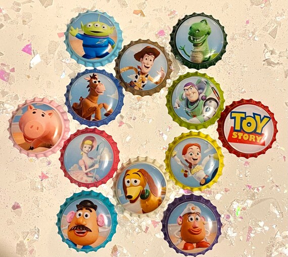 Toy Story Bottlecap Bottle Cap Etsy