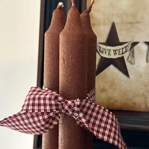 Primitive Decor,  Rustic Farmhouse decor, grunge Candles, candles