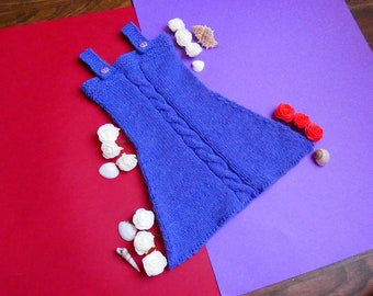 Modèle tricot gigoteuse pour bébé torsade modèle Fanny