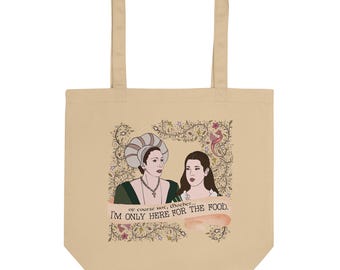 Ever After Tote Bag – Funny RomCom Quote, Organic Cotton