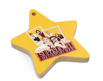 SUPERSTAR Ornament : Mary Katherine Gallagher Molly Shannon - Supermodel Documentary Hour - Nervous Comedy 90s Movie