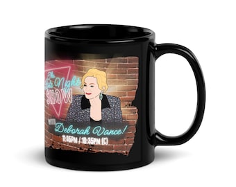 Hacks Mug - The Late Night Show with Deborah Vance! - Rare Unique Gift for fans of the HBO Comedy Show - Talk Show Stand-up Comic