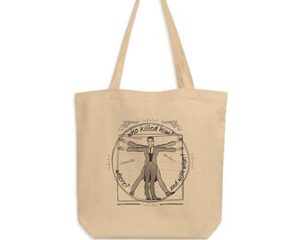 Clue Movie Organic Cotton Tote Bag – Tim Curry Wadsworth Design