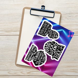 RuPaulDragRace Stickerbogen - Good Luck - Lip SYCHIN FÜR DEIN LEBEN - Queen - Realitätskonkurrenz TV - Schwules LGBT Queer Pop Kultur