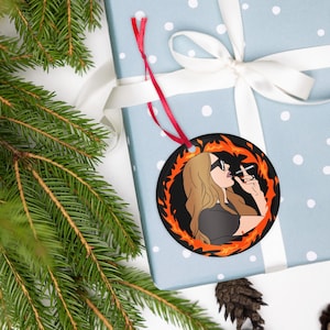 Bravo-ornament - Dorit Lights Up - RHOBH - Real Housewives Beverly Hills - uniek reality-tv zeldzaam cadeau - kerstcadeau