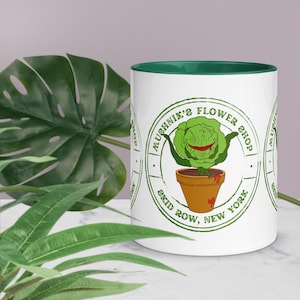 Little Shop of Horrors Mug - Mushnik's Flower Shop - Skid Row - Broadway Musical Movie - Audrey II -  Comedy Horror - Venus Fly Trap