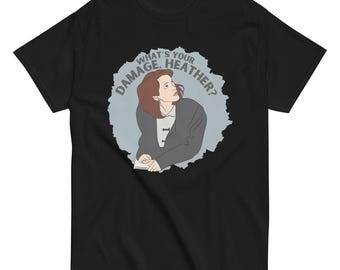 Heathers Movie T-Shirt – What's Your Damage, 80s Cult Film