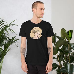 Grease T-Shirt - Sandra D &quot;Tell Me About it, Stud&quot; - Olivia Newton John Broadway Movie Musical - John Travolta - Rydell High