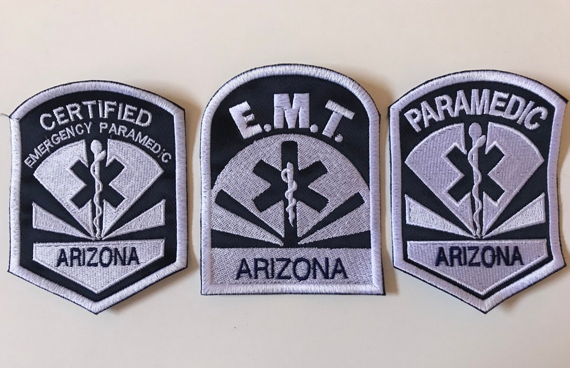 Patch for Arizona Paramedic & EMT Etsy