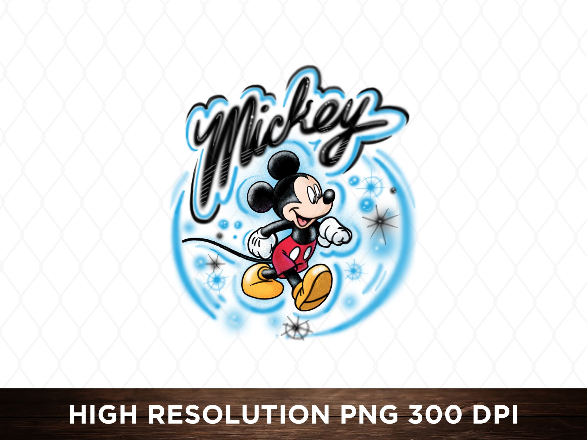 Mickey Mouse Airbrush PNG Mickey and 