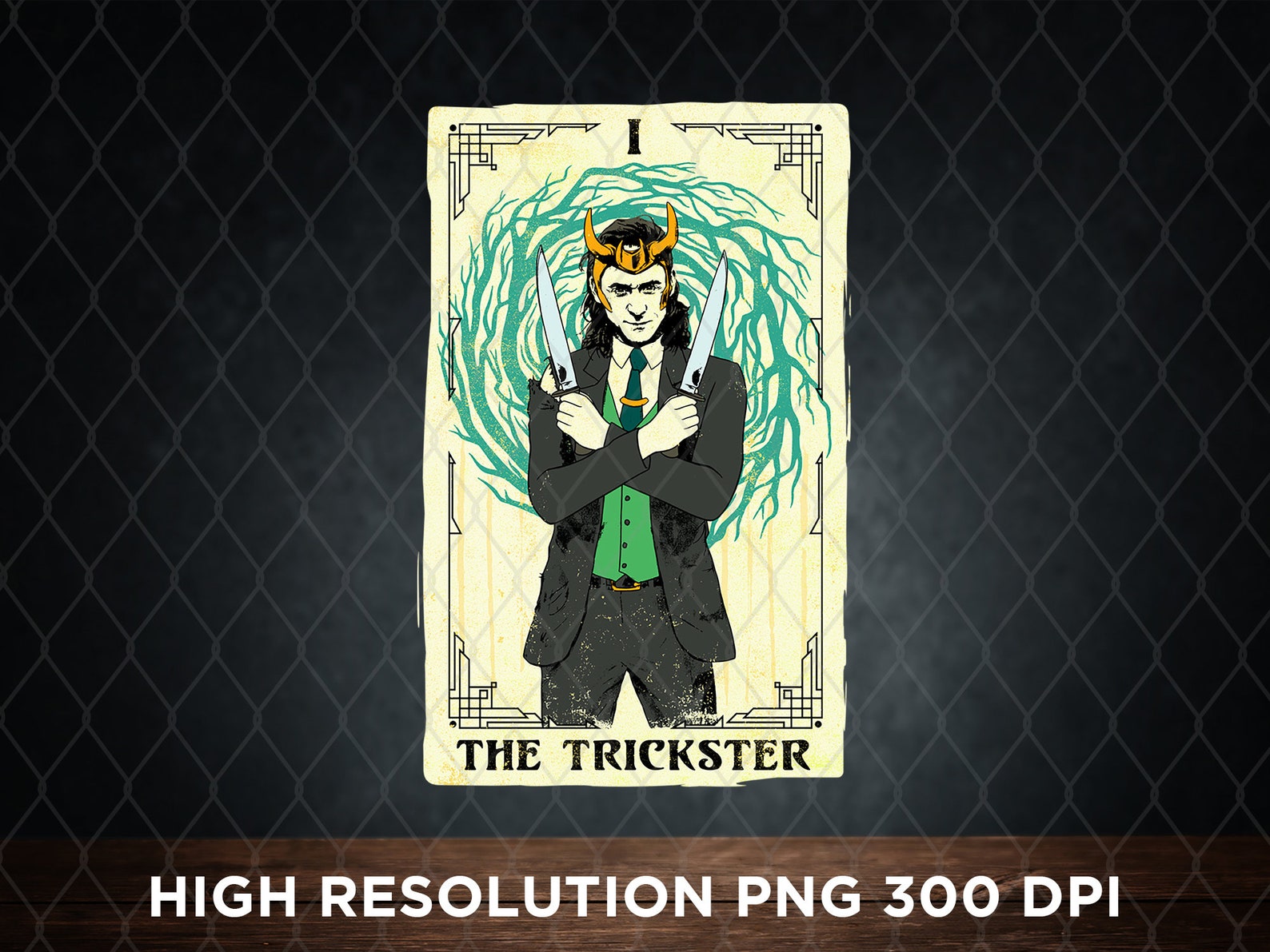 Loki Trickster Tarot Loki God Of Mischief Png Loki Superhero Etsy