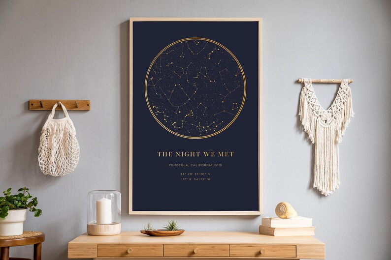 The Night We Met 100% Accurate Star Map and the Perfect - Etsy