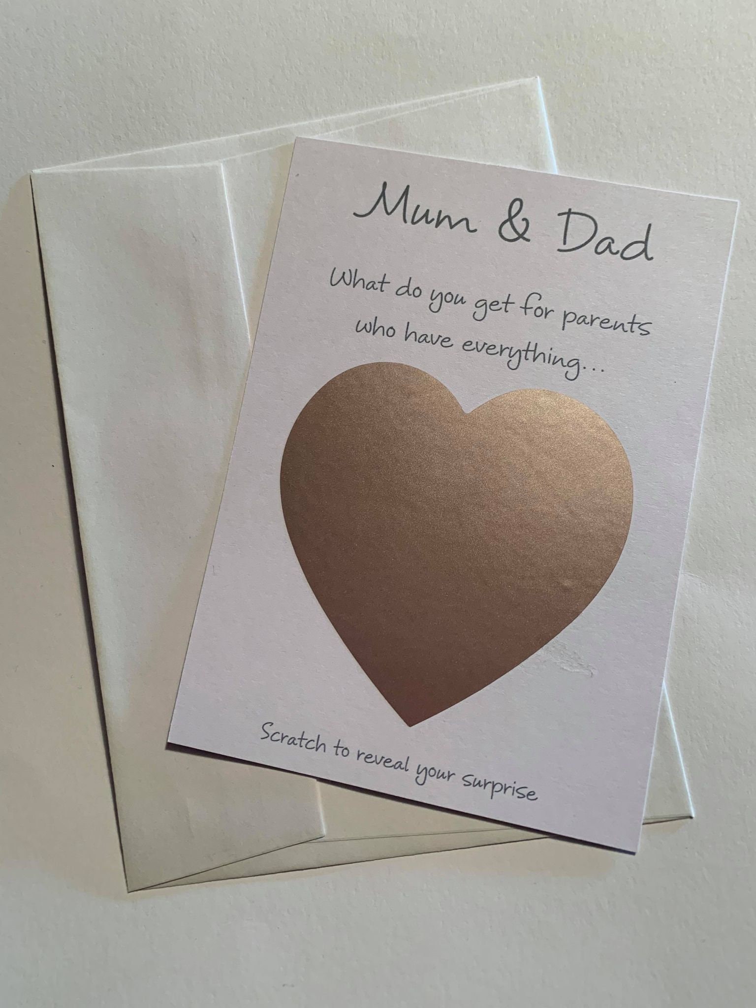 Personalised Scratch To Reveal Gift Reveal Holiday Reveal Etsy
