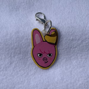 SKZOO Straykids DWAEKKI リールキーホルダー NAME BAG CHARM