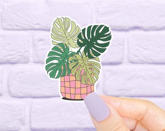 Kindle Sticker, Plant Stickers, Plant Lover Gifts, Aesthetic Stickers, Laptop Decals