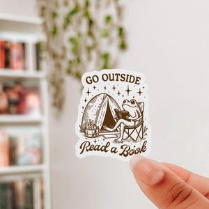 Book Stickers, Bookish Stickers, Book Lover Gift, Laptop Stickers
