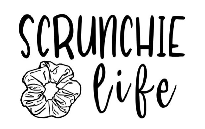 VSCO Scrunchie Life PNG jpeg jpg File Printing Clipart | Etsy