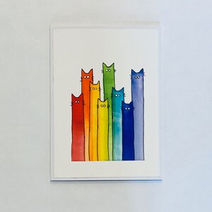 Lege kattenkleurkaart