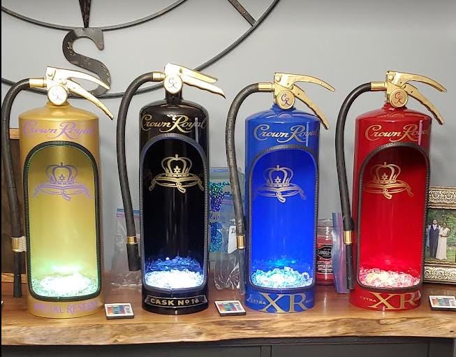 Crown - Fire Extinguisher - Etsy