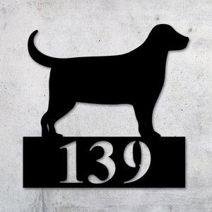 Dog Lovers Address Sign, Housewarming Gift, Address Sign for Front Porch, Personalized Metal Sign, Christmas Gift, Metal, Dogs, Dog Sign