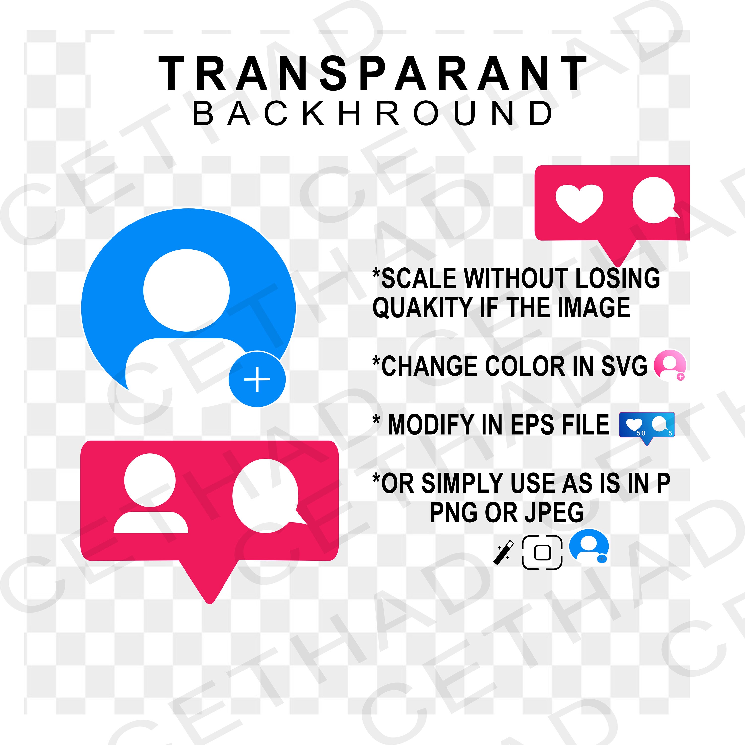 Instagram Icon Set Svg Eps Png Files Social Media Instagram