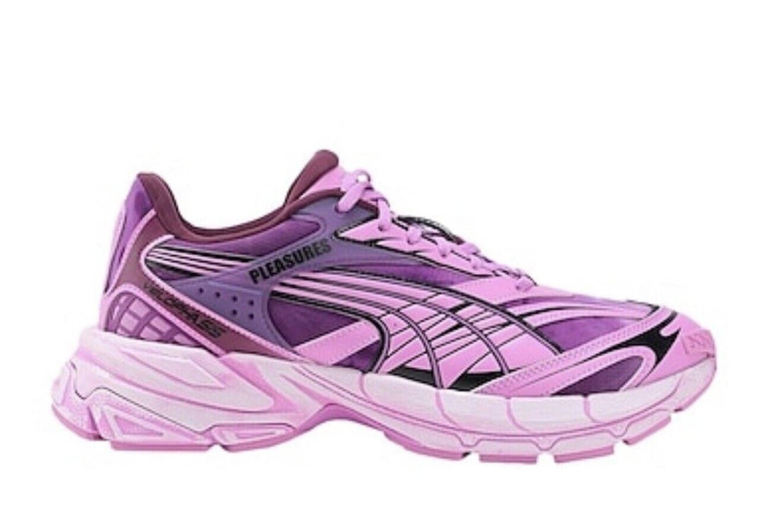 Puma Puma x Pleasures Velophasis Visit   Overdyed Grape Wine Shoes 10.5 Men Puma Puma X Pleasures Velophasis Visit Overdyed Grape Wine  main image 3