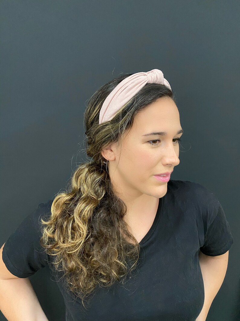 Faux Suede Knotted Headband Headbands for Women Knotted Etsy
